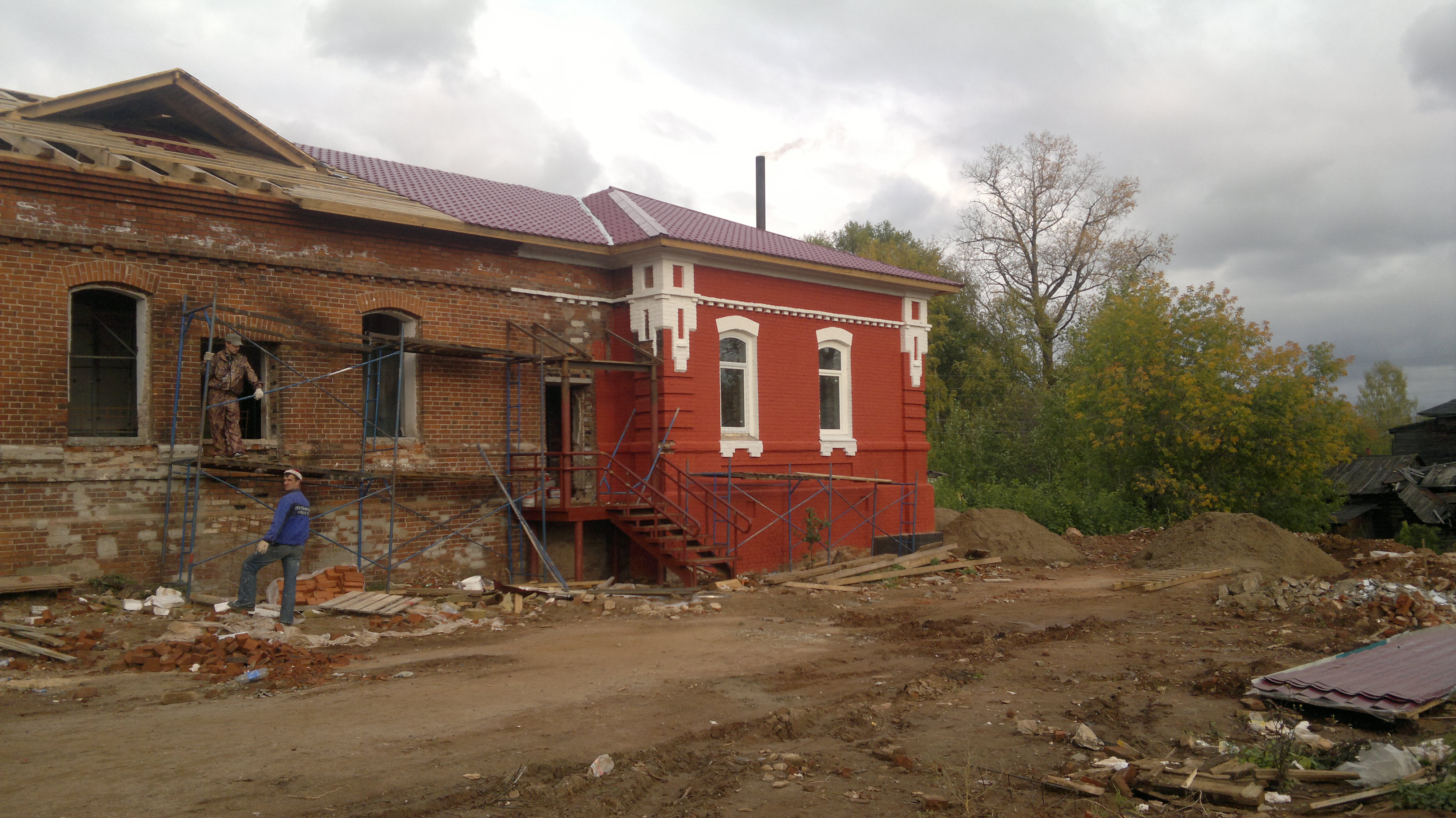 Комплексный капитальный ремонт здания УПФР в Орловском районе